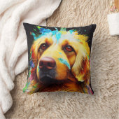 Golden Retriever Dog Pet Leuk Schattig Dier Kussen (Deken)