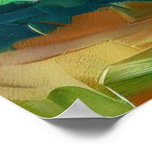 Golden Retriever Dog Poster (Hoek)