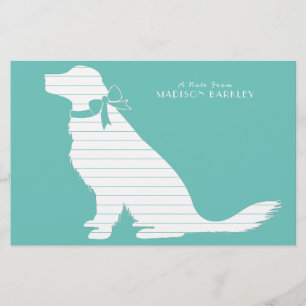 Golden Retriever Dog Puppy Briefpapier