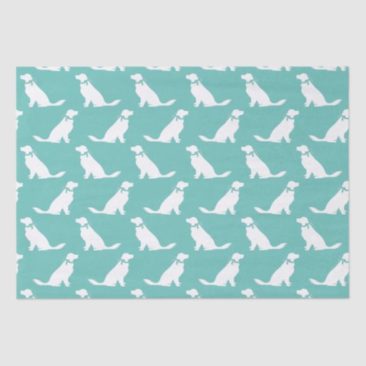 Golden Retriever Dog Puppy Tissuepapier (Voorkant)