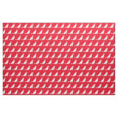 Golden Retriever Dog Silhouette Pet Red Stof (Fat Quarter)
