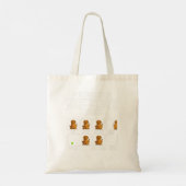 Golden Retriever Dog Stubborn Retriever Golden Dog Tote Bag (Achterkant)