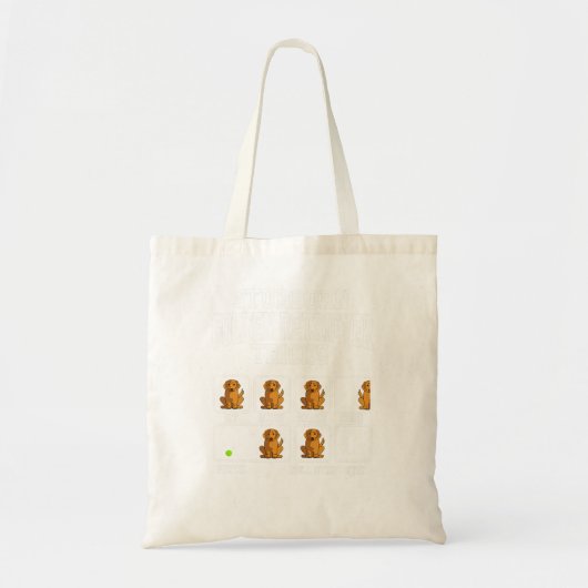 Golden Retriever Dog Stubborn Retriever Golden Dog Tote Bag (Voorkant)