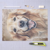 Golden Retriever Dog Tissuepapier (Craft)