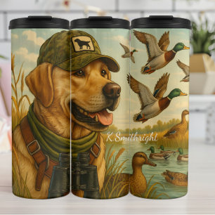 Golden Retriever Duck Hunting Companion Thermosbeker