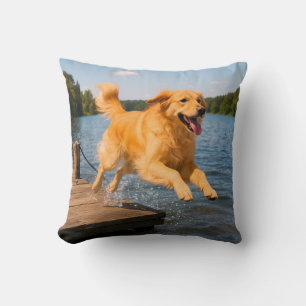 Golden Retriever Elegant Sierkussen