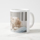 Golden Retriever Extra Grote Beker (Voorkant rechts)