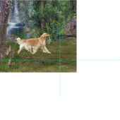 Golden Retriever Fabric Panel Stof (Delen)