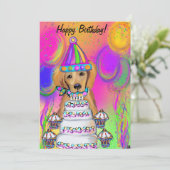 Golden Retriever Feestdagenkaart (Staand voorkant)