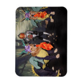 Golden Retriever Fire Breathing Dragons Magneet (Verticaal)