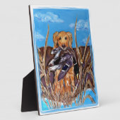 GOLDEN RETRIEVER FOTOPLAAT (Zijkant)