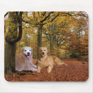 Golden Retriever Friendship Mousepad Muismat