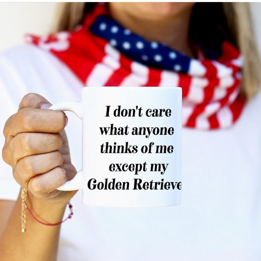 Golden Retriever Funny Gift Mug