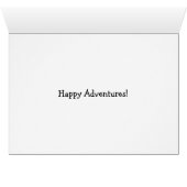 Golden Retriever Gardez le calme et Voyage sur rou (Intérieur Horizontal (Bas))