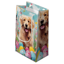 Golden Retriever Gelukkig Pasen
