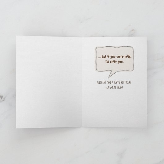 Golden Retriever getting older humor Kaart (Binnen)