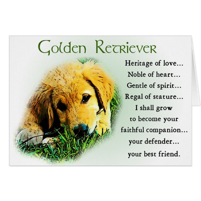 Golden Retriever Gifts (Voorkant Horizontaal)