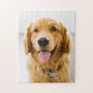 Golden Retriever glimlachen Legpuzzel