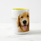 Golden Retriever glimlachen Mok (Midden)