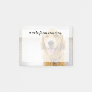 Golden Retriever glimlachen Post-it® Notes