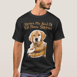 Golden Retriever-Golden Puppies houden van slippe T-shirt
