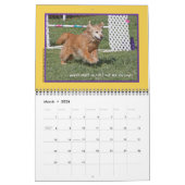Golden Retriever "Goldens Rule" Calendrier de 12 m (Mar 2026)