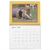 Golden Retriever "Goldens Rule" Calendrier de 12 m (Feb 2026)