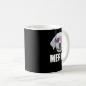 Golden Retriever Goldie Dog Verenigde Staten Ameri Koffiemok (Voorkant rechts)