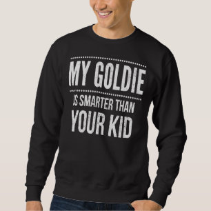 Golden Retriever grappigste slimmer dan je Kind Trui