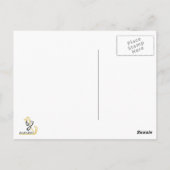 Golden Retriever Halloween Briefkaart (Achterkant)