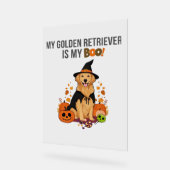 Golden Retriever Halloween Chien Mon Golden Retrie (Angle)