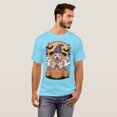 Golden Retriever Halloween T-shirt (Voorkant volledig)