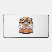 Golden Retriever Halloween Witch Chien classique T (Recto)