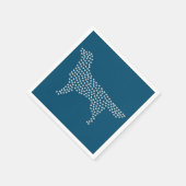 Golden Retriever Hearts Servet (Hoek)