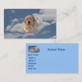 Golden Retriever Heavenly Breeder Visitekaartje (Voorkant / Achterkant)