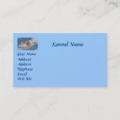 Golden Retriever Heavenly Breeder Visitekaartje (Achterkant)