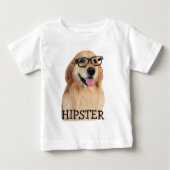 Golden Retriever Hipster Nerd (Voorkant)