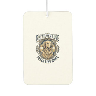 Golden Retriever Home Comfort Vintage Gravure Doe Luchtverfrisser