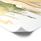 Golden Retriever - Hond Art Print (Hoek)