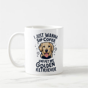 Golden Retriever Hond en Koffieliefhebbers Koffiemok