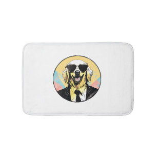 Golden Retriever Hond Zakenman Badmat