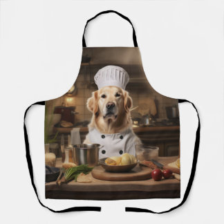Golden Retriever Hondenkok Schort
