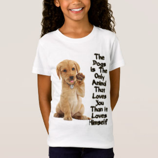 Golden Retriever Illustraties Comic T-shirt