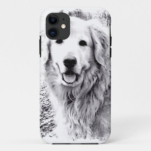 Golden Retriever iPhone Case (Achterkant)
