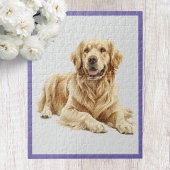 Golden Retriever Jigzaag Puzzle Legpuzzel