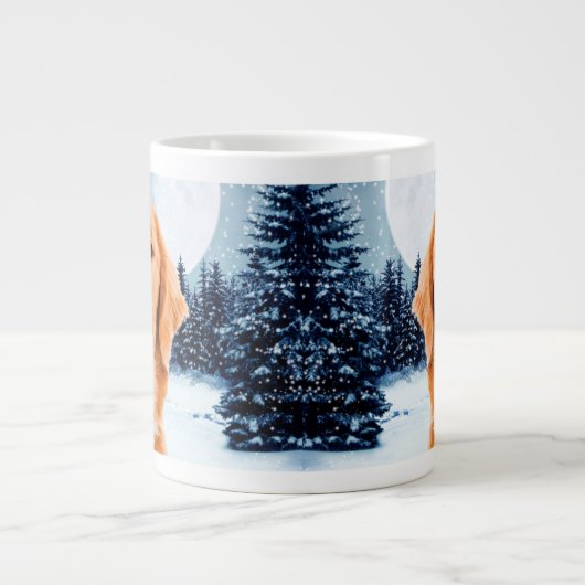 Golden Retriever Jumbo Mok (Voorkant)