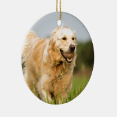 Golden Retriever Keramisch Ornament (Rechts)