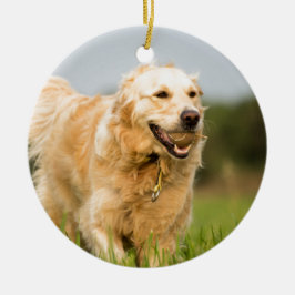 Golden Retriever Keramisch Ornament