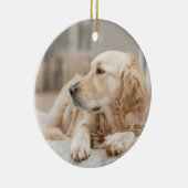 Golden Retriever Keramisch Ornament (Rechts)