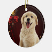 Golden Retriever Kerstboom Ornamenten (Links)